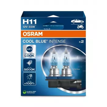 OSRAM λαμπτήρας (σετ 2 τεμ.) H11 12V 55W PGJ19-2 Cool Blue Intense NextGen 5000K