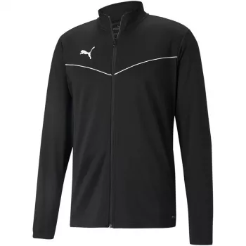 PUMA teamRISE προπονητικό αθλητικό μπουφάν πολυεστέρα μαύρο 657392 03 S