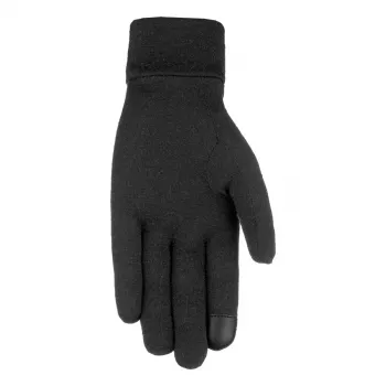 Salewa Cristallo Liner μάλλινα γάντια μαύρα μέγεθος L