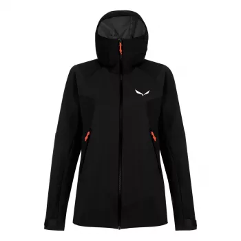 Salewa Sella DST γυναικείο softshell μπουφάν Black Out L
