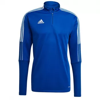 adidas Tiro 21 Ανδρικό Μπουφάν Προπόνησης Team Navy Blue/Λευκό Μέγεθος S