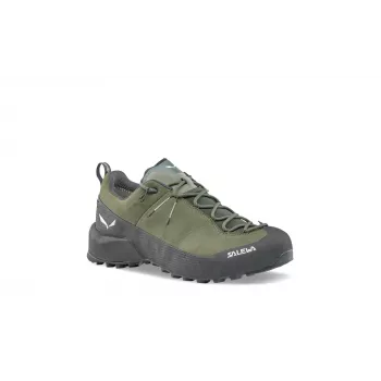 Salewa Wildfire Leather 2 GTX Ανδρικά Παπούτσια Προσέγγισης Faded Green/Μαύρο EU 40.5