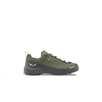 Salewa Wildfire Leather 2 GTX Ανδρικά Παπούτσια Προσέγγισης Faded Green/Μαύρο EU 40.5