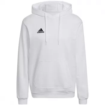 adidas Entrada 22 Hoody ανδρικό sweatshirt λευκό HG6302 M