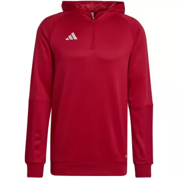 adidas Tiro 23 Competition Hoodie Team Power Red/μαύρο ανδρικό M