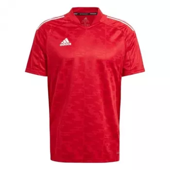 adidas Condivo 21 JSY ανδρικό μπλουζάκι κόκκινο GJ6802 S