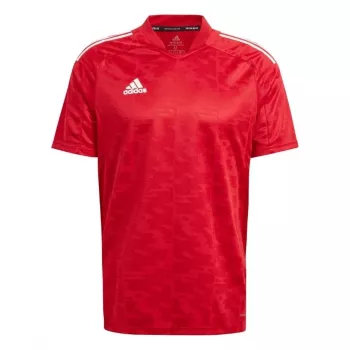 adidas Condivo 21 JSY ανδρικό μπλουζάκι κόκκινο GJ6802 S