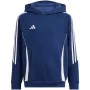 adidas Tiro 24 φούτερ με κουκούλα Navy Μπλε IR7504 116cm