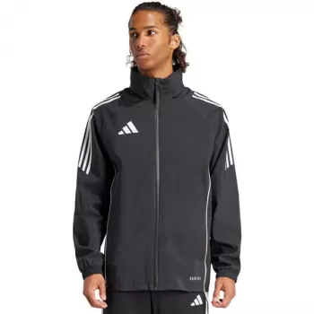 ανδρικό αδιάβροχο μπουφάν adidas Tiro 24 μαύρο/λευκό IJ7390 μέγεθος S