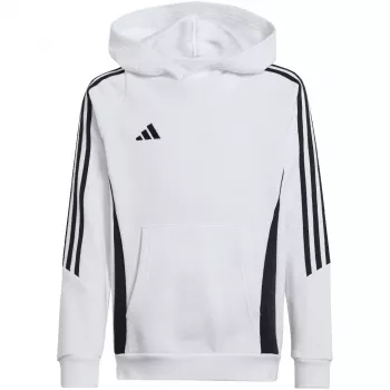 adidas Tiro 24 φούτερ με κουκούλα παιδικό White IR7506 Μέγεθος 152