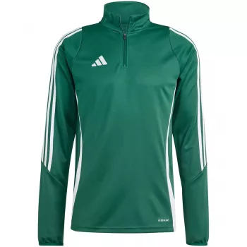 adidas Tiro 24 προπονητικό τοπ ανδρικό sweatshirt πράσινο-λευκό IS1040 2XL