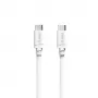 Hama καλώδιο USB-C σε USB-C, 2 m, 60 W Power Delivery, λευκό