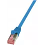 LogiLink PrimeLine Cat.6 S/FTP καλώδιο patch, RJ45, μπλε, 1,5 m