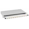 EFB Elektronik BA71533.24 24-Port E2000/APC Single-Mode Rack-Mount Fiber Splice Box, 1U, OS2, με pigtails