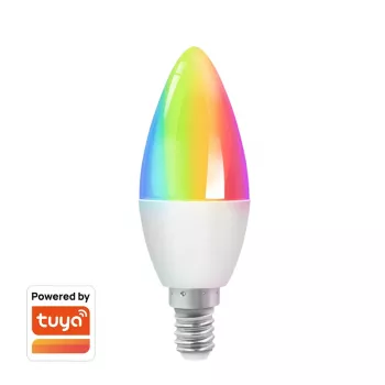 LogiLink WiFi Smart E14 κερί λαμπτήρας, συμβατός με Tuya