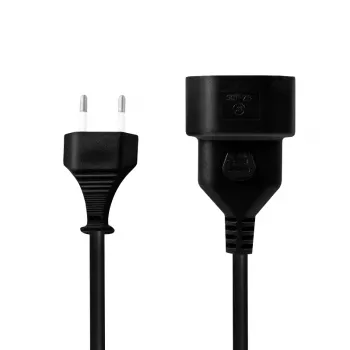 LogiLink καλώδιο προέκτασης CEE 7/16 βύσμα Euro σε υποδοχή 0,2 m μαύρο