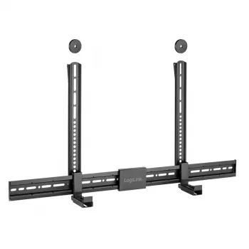 LogiLink BP0205 βάση universal soundbar, βάση VESA, ρυθμιζόμενο βάθος 86-155mm, 15kg, μαύρο