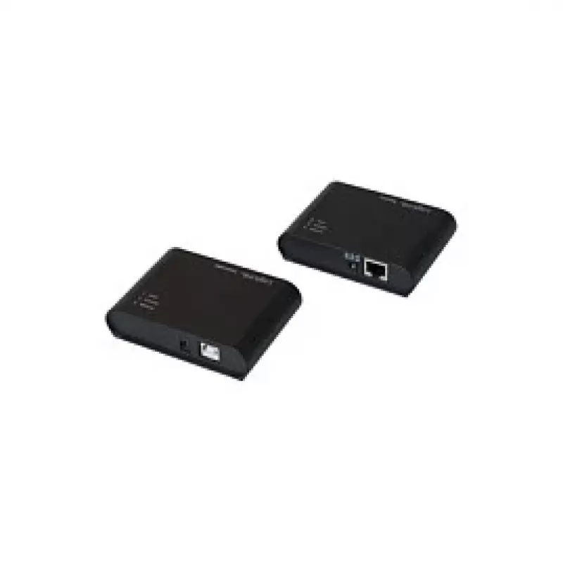 LogiLink USB 2.0 Cat.5 extender με 4-Port hub, 50 m, μαύρο