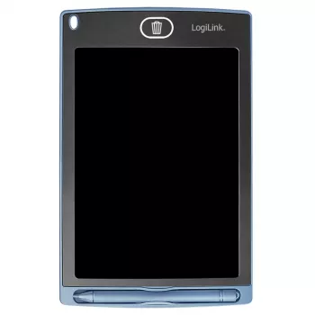 LogiLink LCD πινακίδα γραφής 8.5, μονόχρωμη, με 2 μαγνήτες, μπλε