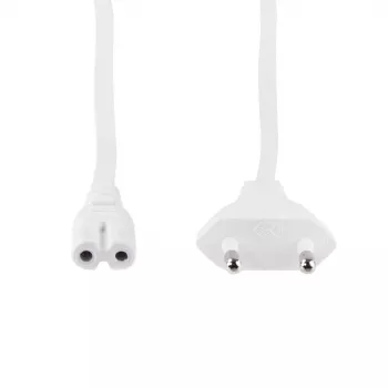 LogiLink CP193W Καλώδιο τροφοδοσίας CEE 7/16 σε IEC C7 λευκό 5m