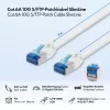 LogiLink καλώδιο patch Cat.6A Slim S/FTP LSZH, λευκό, 5m, SlimLine