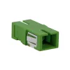 LogiLink FA01SC8 SC Simplex APC προσαρμογέας οπτικής ίνας, χωρίς φλάντζα, πράσινο, συσκευασία 12 τεμ.