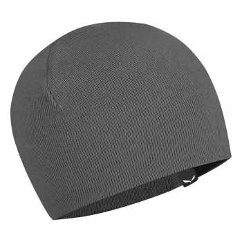Salewa Pure Reversible σκούφος από μαλλί μερινό - Black Out - Unisex One Size