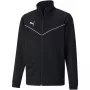 PUMA teamRISE αθλητικό μπουφάν πολυεστέρα Jr μαύρο 657393 03 140cm