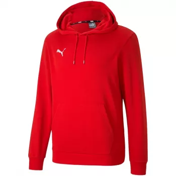 PUMA teamGOAL 23 ανδρικό φούτερ με κουκούλα casual Chili Pepper Red μέγεθος M