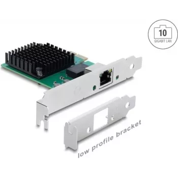 DELOCK κάρτα δικτύου PCI Express x1 10 Gigabit LAN 1 x RJ45 RTL8127