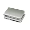 LogiLink USB 3.2 Gen1 5-in-1 αναγνώστης καρτών, μεταλλικό περίβλημα, ασημί