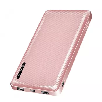 LogiLink φορητό powerbank 10000 mAh LiPo USB-C PD ροζ