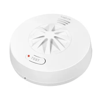 LogiLink SC0232 Ανιχνευτής θερμότητας Λευκό 85 dB Συναγερμός Κλάση A1 54-65°C Με μπαταρία