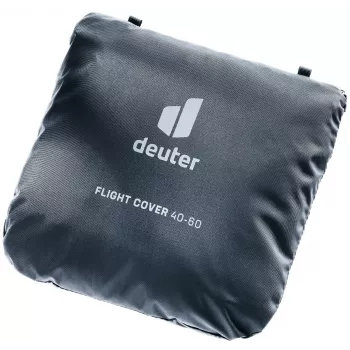 DEUTER κάλυμμα για Flight Case - μαύρο προστατευτικό κάλυμμα κατά σκόνης και γρατσουνιών με ανοίγματα για λαβές