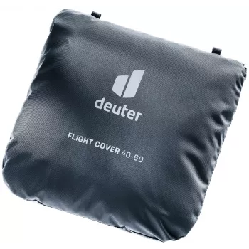 DEUTER κάλυμμα για Flight Case - μαύρο προστατευτικό κάλυμμα κατά σκόνης και γρατσουνιών με ανοίγματα για λαβές