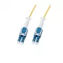 LogiLink Uniboot Push-Pull Καλώδιο patch οπτικών ινών LC-LC OS2, 3,0 m
