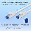 LogiLink Καλώδιο patch Cat.6A S/FTP LSZH, Λευκό, 5 m, EconLine