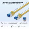 LogiLink SlimLine Καλώδιο patch Cat.6A S/FTP LSZH, Κίτρινο, 5m