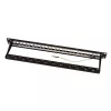 LogiLink Modular 24-Port Cat.6A Keystone Patch Panel, 19 ιντσών/1U, Μαύρο, EconLine