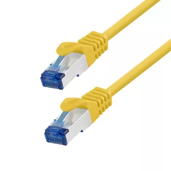 LogiLink Καλώδιο patch Cat.6A S/FTP LSZH, CCA, 5m, Κίτρινο, EconLine