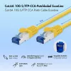 LogiLink Καλώδιο patch Cat.6A S/FTP LSZH, CCA, 5m, Κίτρινο, EconLine