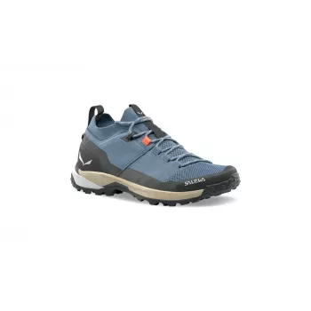 Salewa Puez 2 Knit PTX Low-Cut παπούτσι πεζοπορίας ανδρικό Java Blue/μαύρο EU 40.5