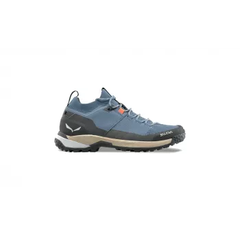 Salewa Puez 2 Knit PTX Low-Cut παπούτσι πεζοπορίας ανδρικό Java Blue/μαύρο EU 40.5