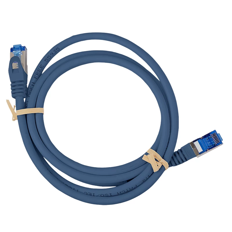 LogiLink EconLine Cat.6A S/FTP LSZH καλώδιο patch, CCA, μπλε, 7,5 m