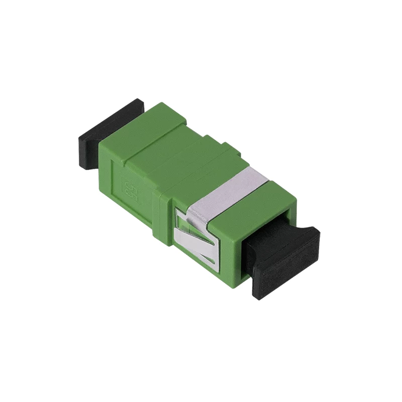 LogiLink SC Simplex adaptor οπτικών ινών, πράσινο, χωρίς φλάντζα, συσκευασία 12 τεμ.