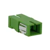 LogiLink SC Simplex adaptor οπτικών ινών, πράσινο, χωρίς φλάντζα, συσκευασία 12 τεμ.