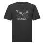 Salewa ανδρικό μπλουζάκι Eagle Geometric Black Out - μέγεθος L