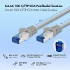 LogiLink Cat.6A CCA S/FTP LSZH καλώδιο patch, γκρι, 5 m, EconLine