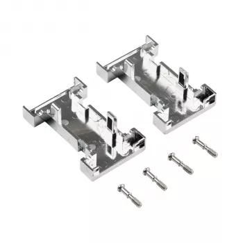 EFB ELEKTRONIK EB0909MV2 Μεταλλικό κενό περίβλημα διασύνδεσης, 1-Port Keystone, Ασημί