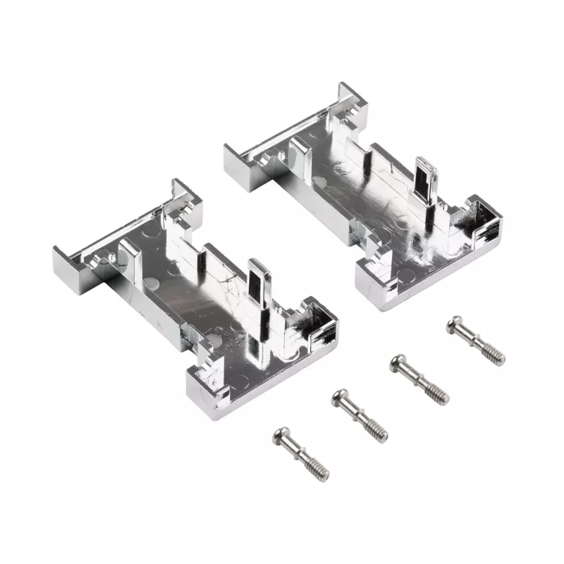 EFB ELEKTRONIK EB0909MV2 Μεταλλικό κενό περίβλημα διασύνδεσης, 1-Port Keystone, Ασημί